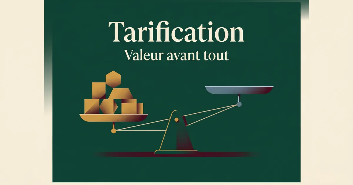Balance géométrique expliquant la valeur avant le montant pour un élevage